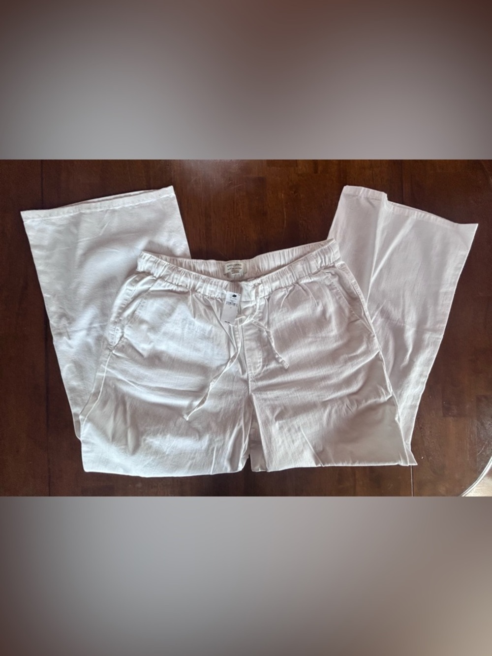 MWT WIDE-LEG MID-RISE SUMMERWEIGHT PULL-ON JEAN - Picture 2 of 10